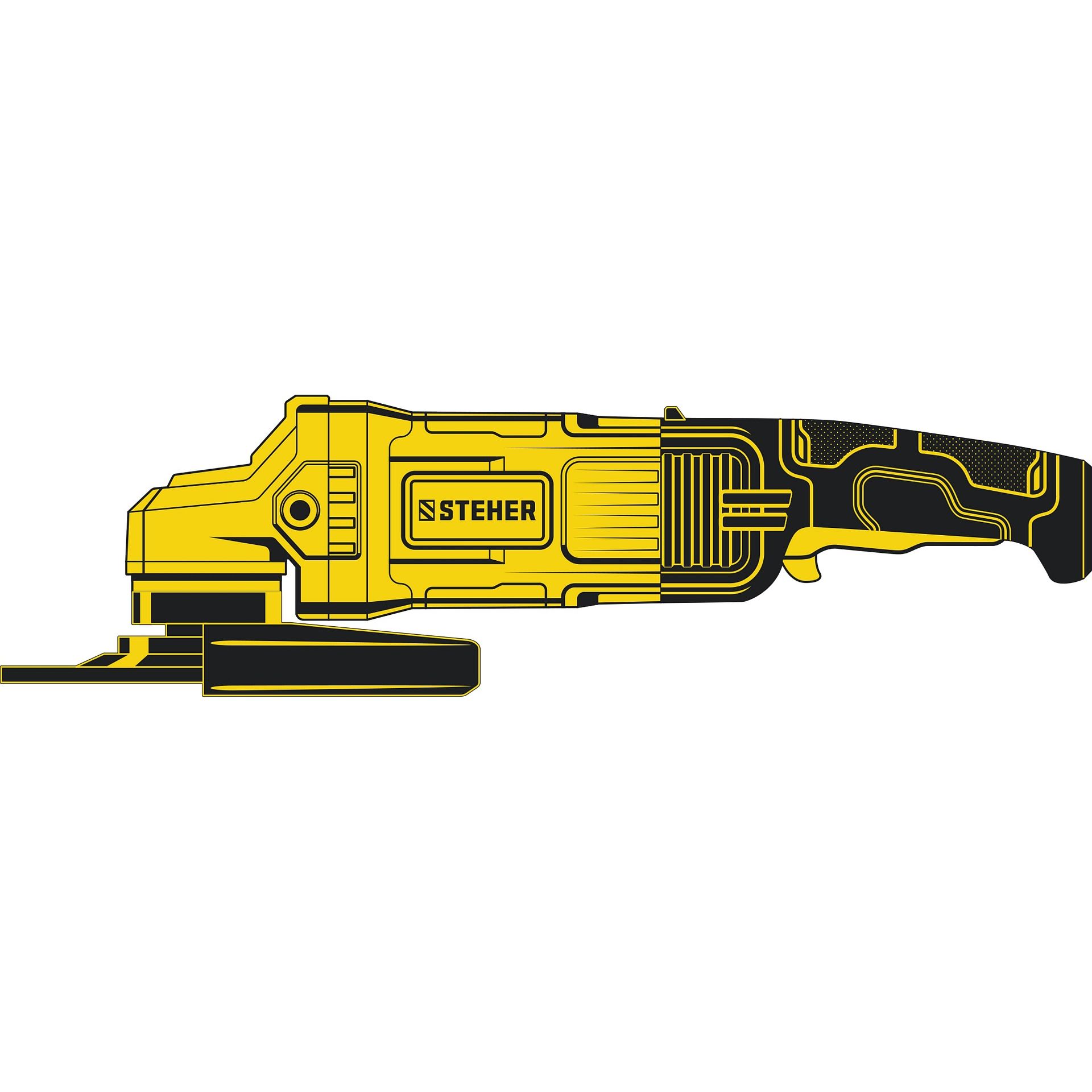 УШМ (Болгарка), 230 мм AGS-230-2200 S