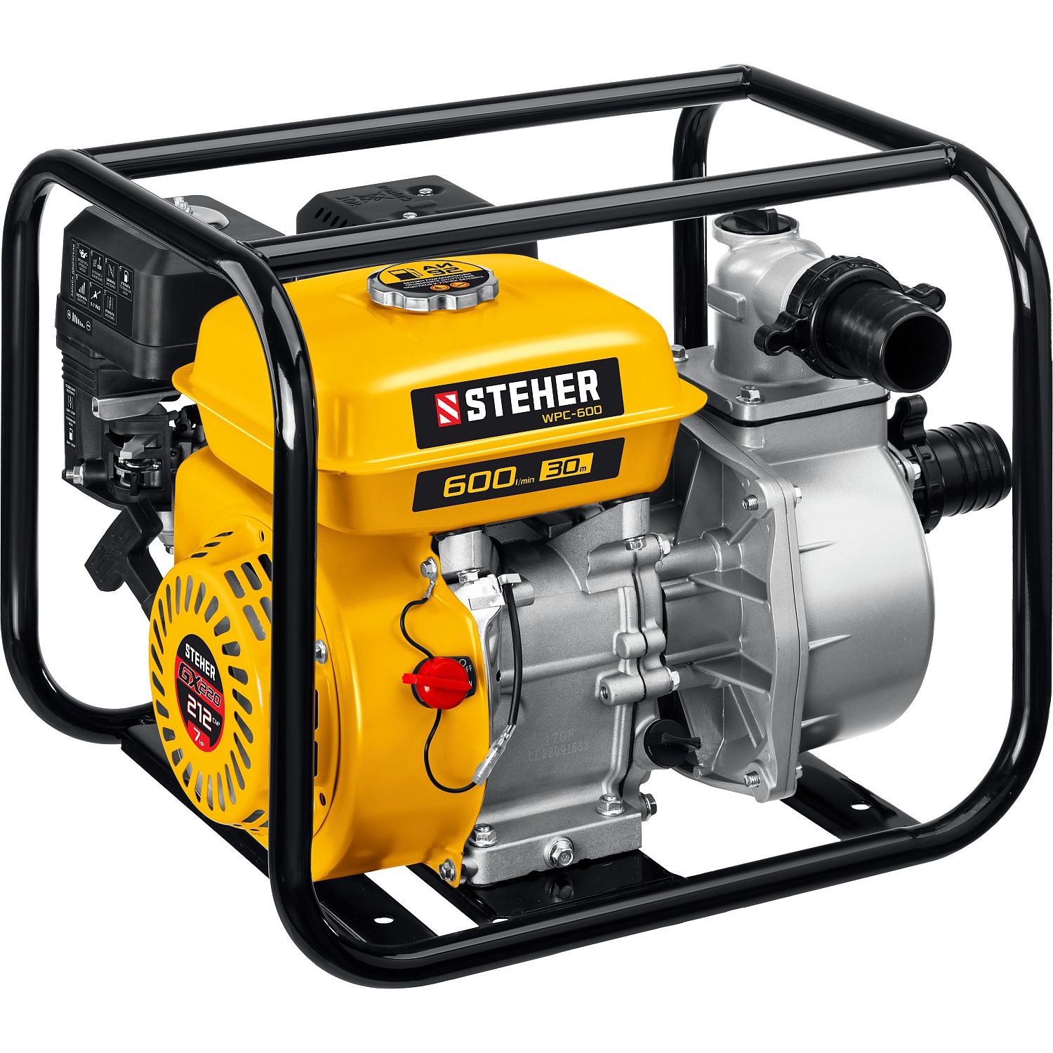 Мотопомпа бензиновая WPC-600