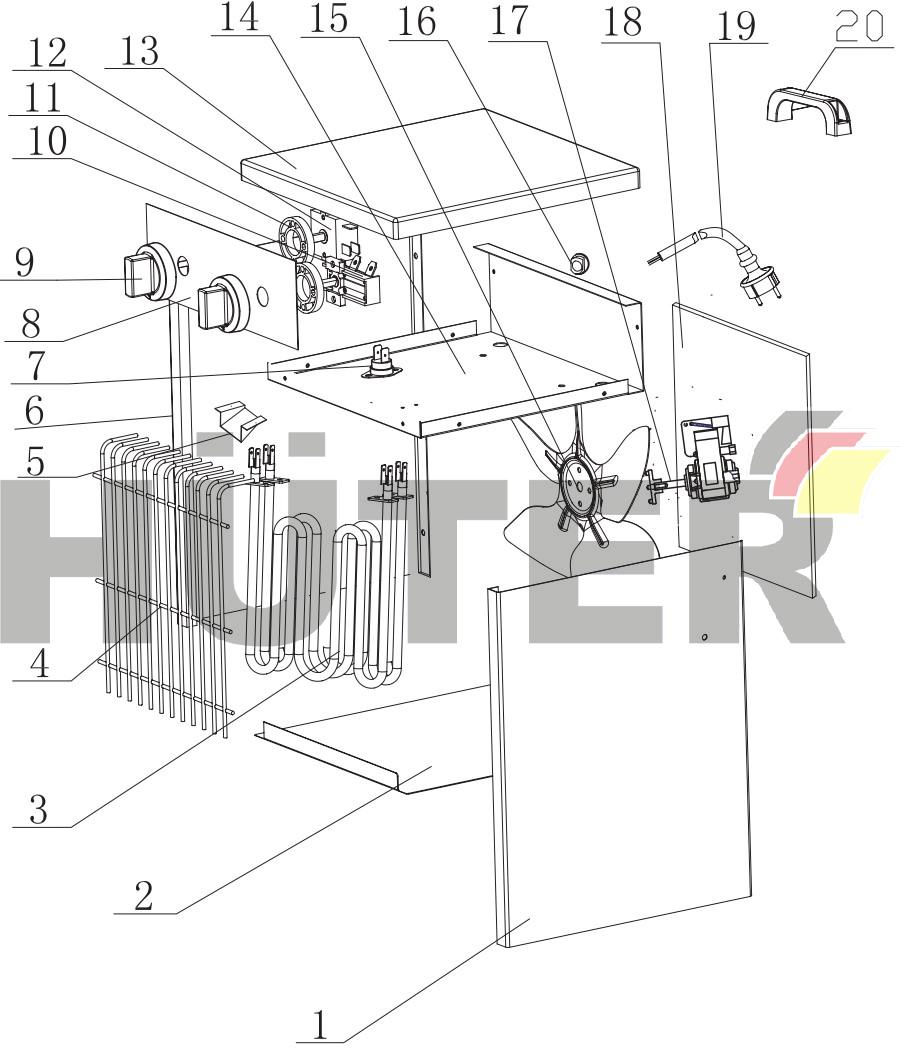 ТЭП-2000Н Ресанта TEA 67/1/17