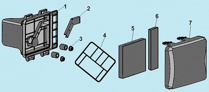 8 ВОЗДУШНЫЙ ФИЛЬТР ГАЗОНОКОСИЛКА CHAMPION LM5127