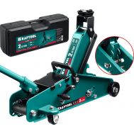 Домкраты KRAFTOOL подкатные гидравлические, алюминиевый корпус 43457-2.5-K