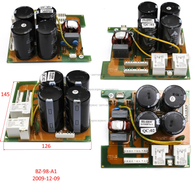 Плата BZ-98-A1 2009.12.09 питания (ниж) B53-112050616 B53-102070225: АИС200СА