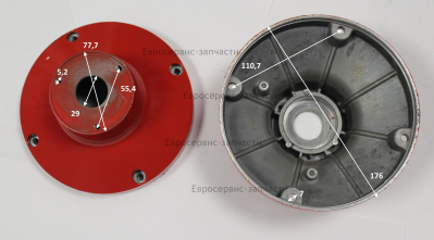 Крышка двигателя СТ 900С