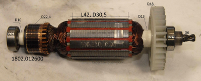 Ротор   LD106-11  Д400РЭ
