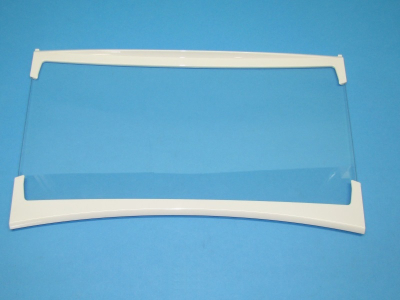 Полка стеклянная с обрамлением